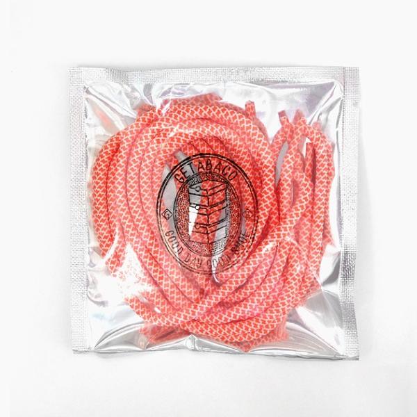 Getabaco Rope Laces Orange ゲタバコ ロープレース 5mm 1cm オレンジ白 シューレース 靴紐 日本製 丸紐 スニーカー Buyee Buyee 日本の通販商品 オークションの代理入札 代理購入