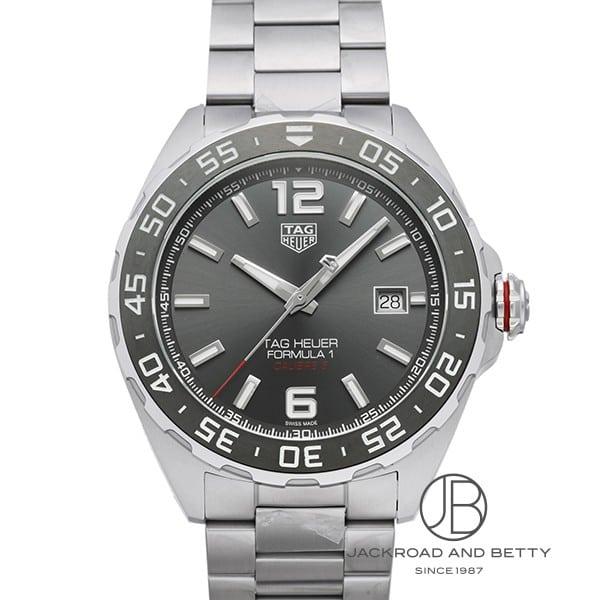 TAG Heuer タグホイヤー フォーミュラ1 キャリバー5 WAZ2011 BA0842 200m防水 デイト グレー SS ステンレス メンズ 自動巻き フォーミュラー1【6ヶ月保証】【腕時計】【中古】 TAG HEUER（タグ・ホイヤー） フォーミュラ1 200m キャリバー5 WAZ2011