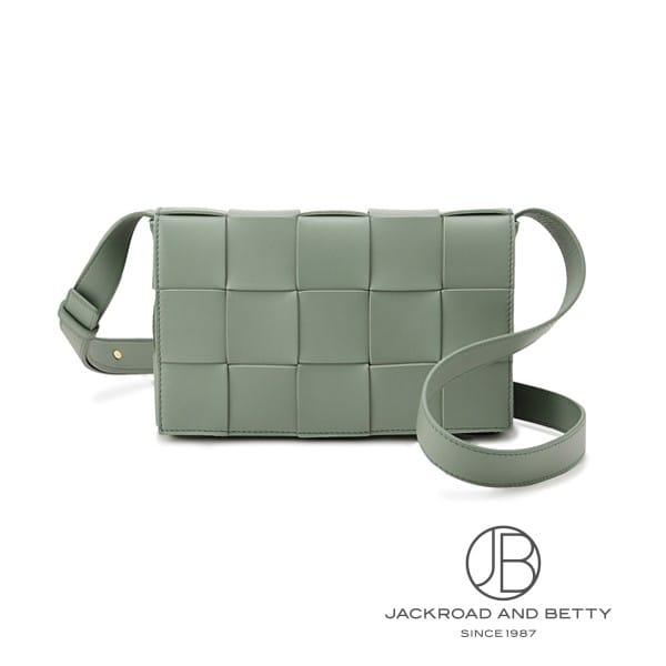 新品未使用/IC ボッテガヴェネタ カセット ショルダーバッグ バッグ カーキ ボッテガヴェネタ BOTTEGA VENETA ボディバッグ ミニ カセット ミニ