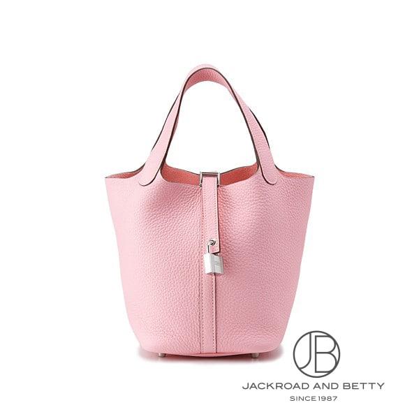 【新品】エルメス ハンドバッグ ピコタンロックPM ローズサクラ レザー HERMES エルメス ピコタンロックPM ローズサクラ ピンク H056289CK3Q