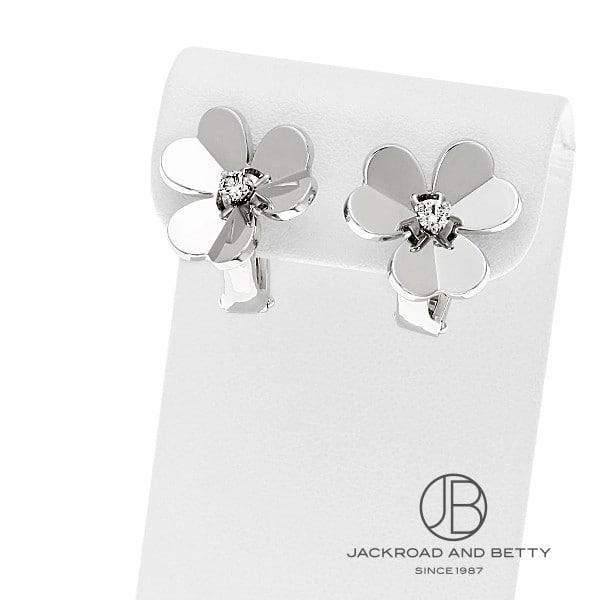 フリヴォルフラワーモチーフ　スモールピアス フリヴォル イヤリング、スモールモデル 18K イエローゴールド