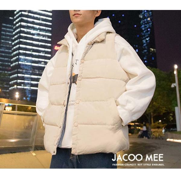 ベスト メンズ ダウンベスト 袖なしジャケット 中綿 ダウンジャケット アウター ノースリーブ 無地 ダウンベスト 秋 秋服 新作 送料無料 Buyee Servis Zakupok Tretim Licom Buyee Pokupajte Iz Yaponii