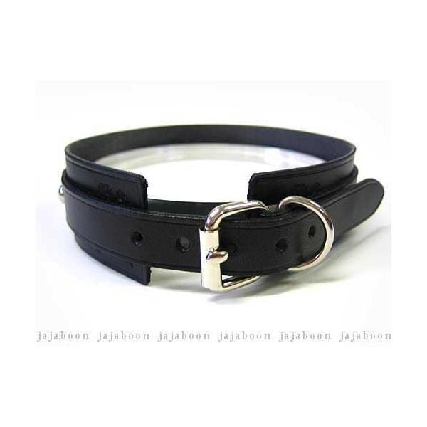本革 ベルト チョーカー 黒 ブラック 本革 （レザー）製 JAJABOON ジャジャブーン