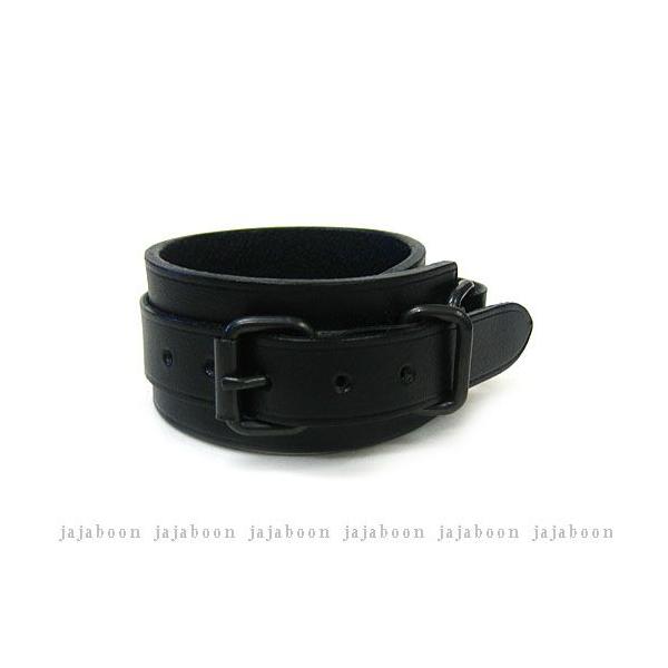 ベルト ブレスレット 黒 ダーク サイド 本革 （レザー）製 JAJABOON ジャジャブーン