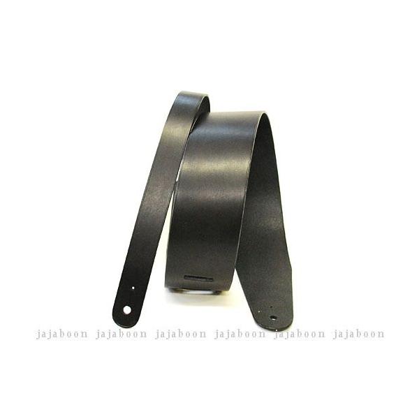 本革 ギターストラップ 68mm 幅 黒 本革 （ レザー ） 製 JAJABOON ジャジャブーン