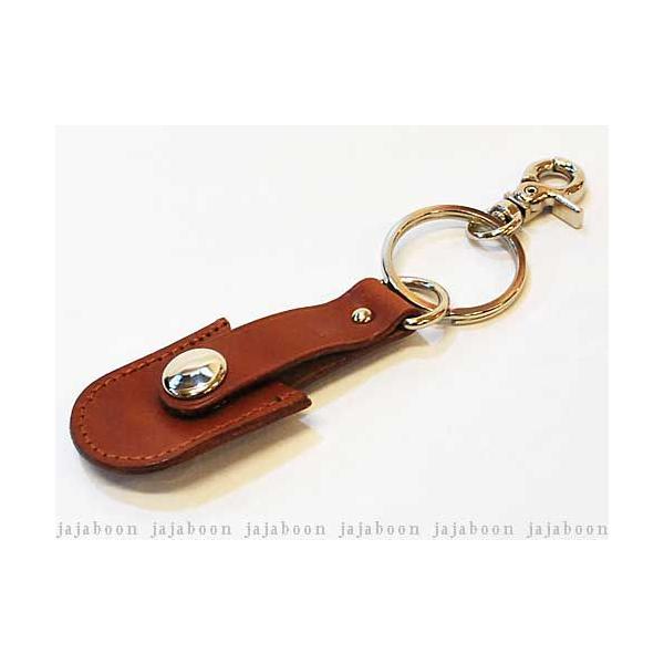 ドラム チューニング キー ホルダー 茶 キーホルダーのみ (チューニングキーなし) 本革 （レザー）製 JAJABOON ジャジャブーン (メール便ＯＫ)