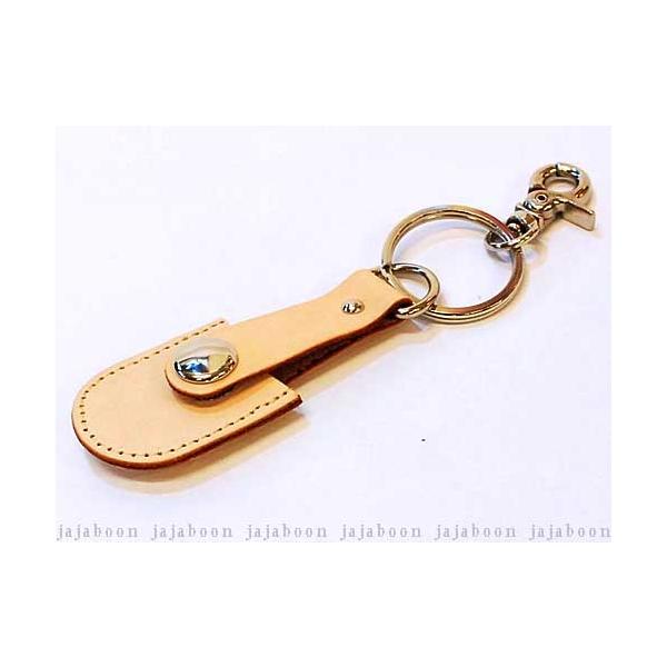ドラム チューニング キー ホルダー ヌメ皮　(ナチュラル) キーホルダーのみ　(キーなし) 本革（レザー）製 JAJABOON (メール便ＯＫ)