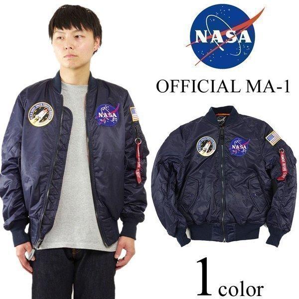 ナサ Nasa オフィシャルグッズ Ma 1 フライトジャケット Ma1 ワッペン メンズ Buyee 日本代购平台 产品购物网站大全 Buyee一站式代购 Bot Online