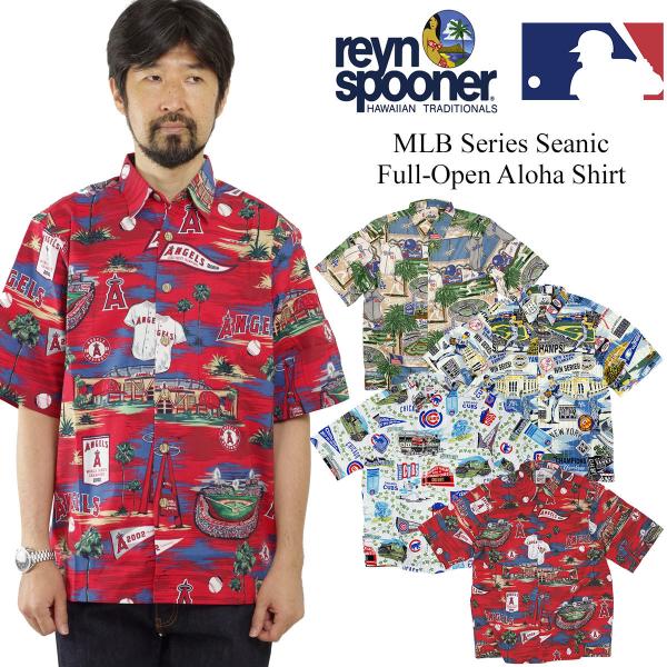 レインスプーナー Reyn Spooner 半袖 アロハシャツ フルオープン シーニック メジャーリーグ公式 19年モデル メンズ S Xxxl Mlb Scenic Reyer 1278 Jalana ジャラーナ 通販 Yahoo ショッピング