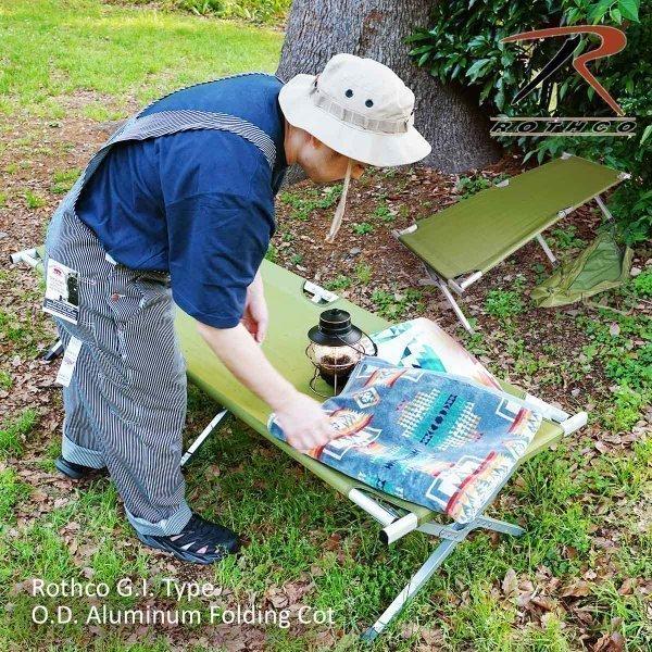 ROTHCO 折り畳みミリタリーベッド　防災用ベッド　キャンプベッド ROTHCO 折り畳みミリタリーベッド防災用ベッドキャンプベッド