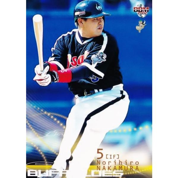 641 【中村紀洋/近鉄バファローズ】2002 BBM ベースボールカード 2nd