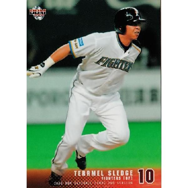 2008BBMベースボールカード 2nd レギュラー 639 スレッジ (北海道日本 