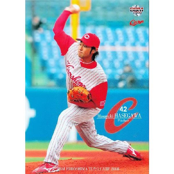 BBM 広島東洋カープ 2008 レギュラー C20 長谷川昌幸 : スポーツカード