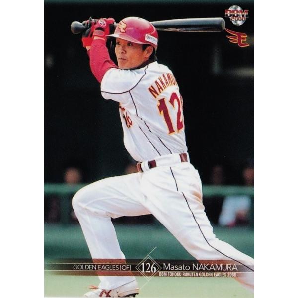 68 【中村真人】BBM 東北楽天ゴールデンイーグルス2008 レギュラー