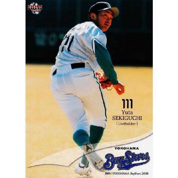 BBM 横浜ベイスターズ 2008 レギュラー YB72 関口雄大 (ROOKIE