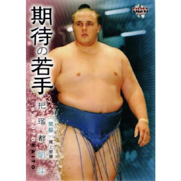 BBM 大相撲カード 2010 レギュラー 【期待の若手】 75 把瑠都 凱斗