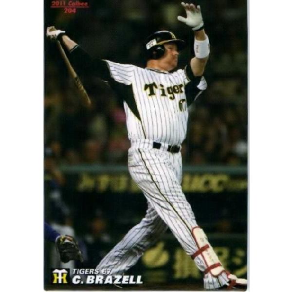 204 【ブラゼル/阪神タイガース】カルビー 2011 プロ野球チップス第3弾