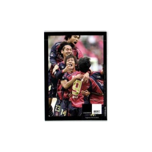 2011 Jカード１ｓｔ レギュラー 【ベストショットカード】 069 岸田裕樹・小林優希・植田龍仁朗 (ファジアーノ岡山）