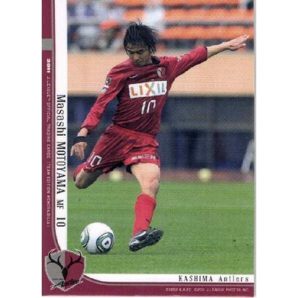 JカードTEメモラビリア 鹿島アントラーズ 2011 レギュラー KA09 本山 