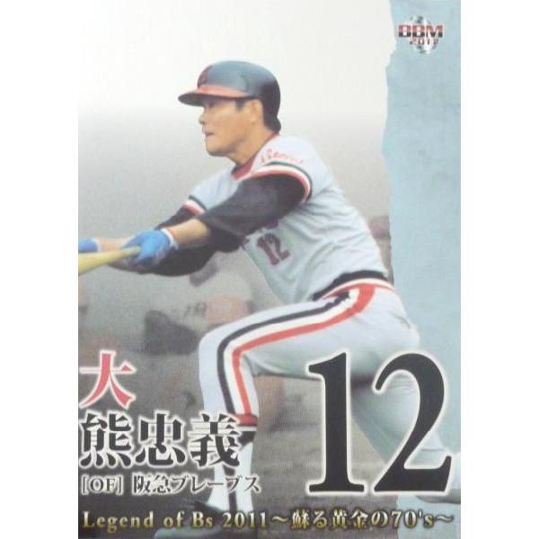 BBM ベースボールカード Legend of Bs 2011 ~蘇る黄金の7… YK7 【大熊忠義】BBM Legend of Bs 2011 〜蘇る黄金の70's