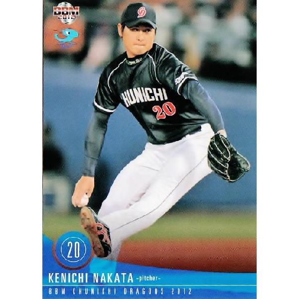 田中☆カード① 11 【中田賢一】BBM 中日ドラゴンズ 2012 レギュラー : スポーツカード