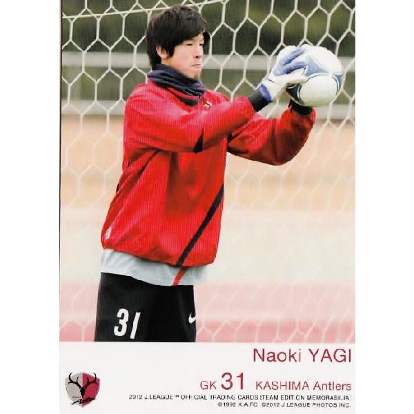 Jカード TEメモラビリア 鹿島アントラーズ 2012 レギュラー KA30 八木