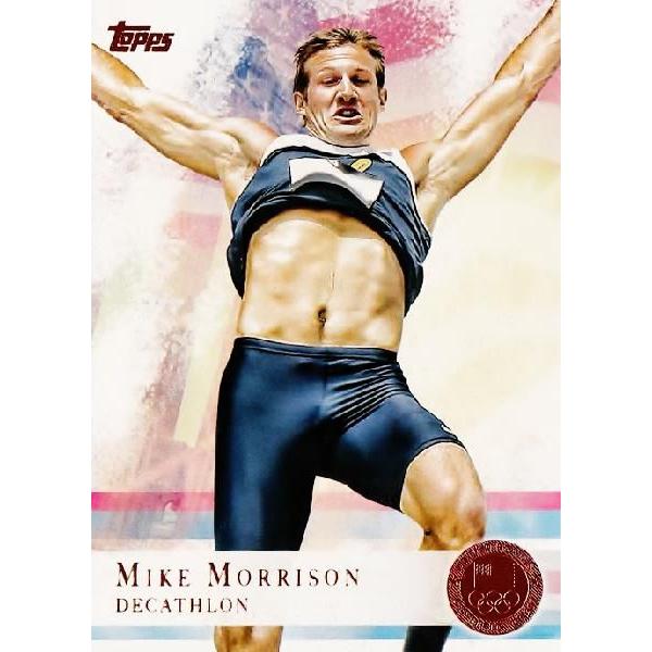 TOPPS 2012 U.S. OLYMPIC TEAM �y2012 �A�����J�I�����s�b�N�`�[�� �I�t�B�V�����J�[�h�z ���M�����[�u�����Y�p������ 63 Mike Morrison (Decathlon)