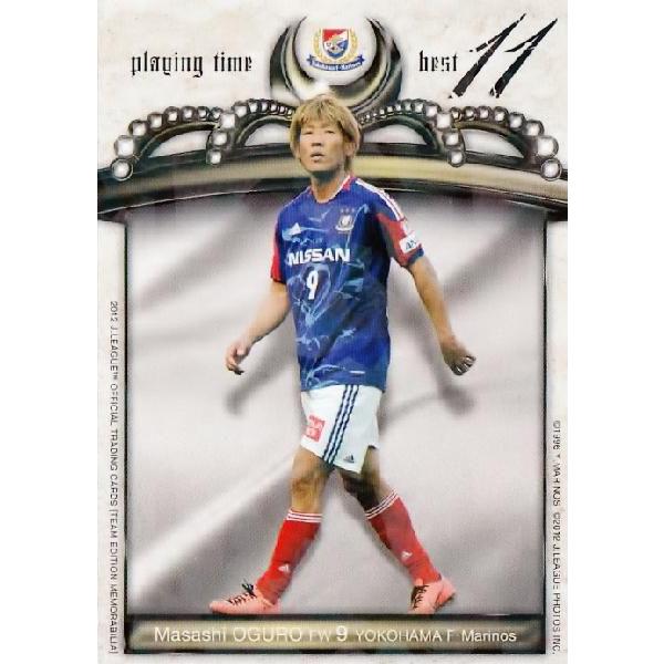 Jカード TEメモラビリア 横浜Fマリノス 2012 インサート 【プレイングタイムベスト11カード】 PT07 大黒将志