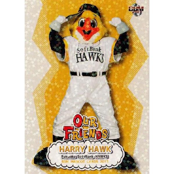 64 ハリーホーク 福岡ソフトバンクホークス m プロ野球マスコットカード13 Our Friends レギュラーパラレル Dejapan Bid And Buy Japan With 0 Commission