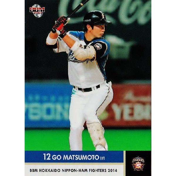 50 【松本剛】BBM 北海道日本ハムファイターズ 2014 レギュラー