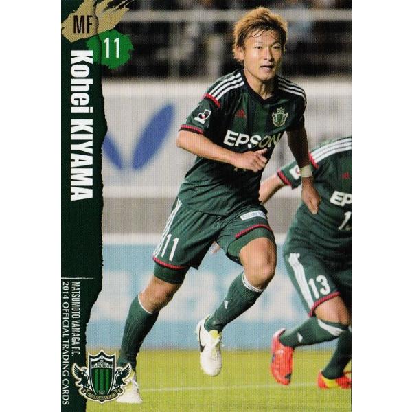 クラブ発行】2014 松本山雅FC オフィシャルカード レギュラー YG11 喜