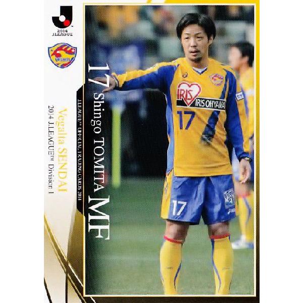 2014 Jリーグオフィシャルカード レギュラー 007 富田晋伍 （ベガルタ