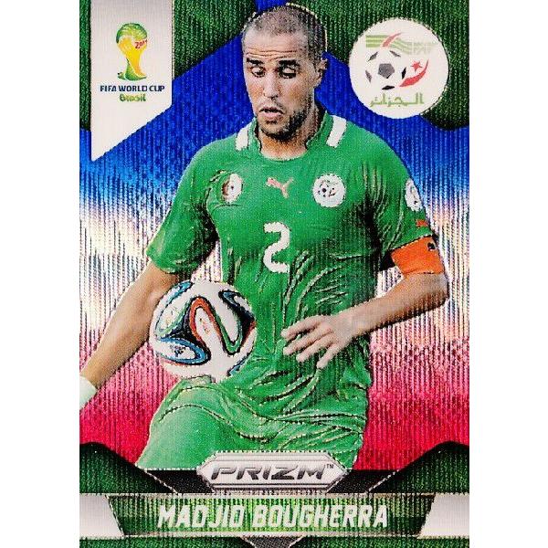 2014Panini Prizm ehe` World Cup Soccer yWave Prizmspz M[ 002 Madjid Bougherra }WhEuQ (AWFA)