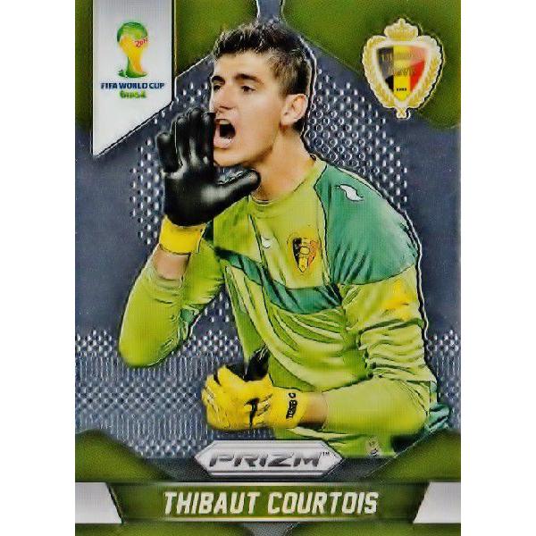 2014Panini Prizm ehe` World Cup Soccer M[ 018 Thibaut Courtois eB[{[ENg (xM[)