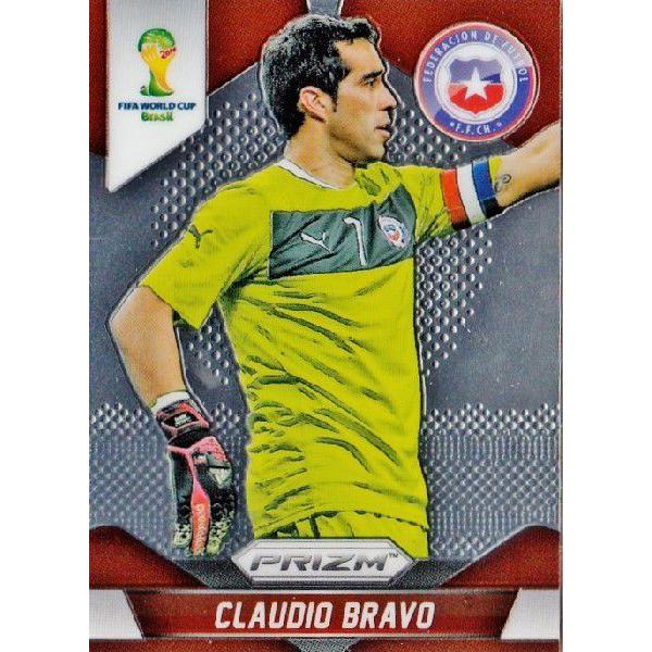 2014Panini Prizm ehe` World Cup Soccer M[ 041 Claudio Bravo NEfBIEu{ (`)