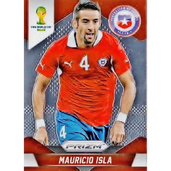 2014Panini Prizm ehe` World Cup Soccer M[ 042 Mauricio Isla }EVIECX (`)