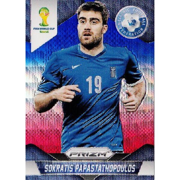 2014Panini Prizm ehe` World Cup Soccer yWave Prizmspz M[ 100 Sokratis Papastathopoulos \NeBXEppX^\vX (MV)
