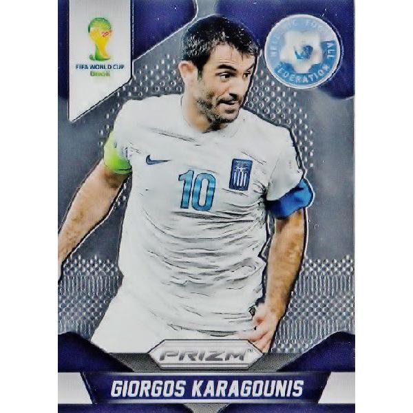 2014Panini Prizm ehe` World Cup Soccer M[ 101 Giorgos Karagounis QIMIXEJOjX (MV)