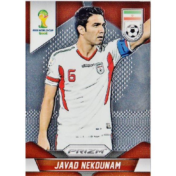 2014Panini Prizm ehe` World Cup Soccer M[ 122 Javad Nekounam WohElNT (C)