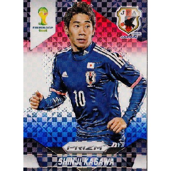 2014Panini Prizm �e�h�e�` World Cup Soccer �yPower Plaid Prizms�z ���M�����[ 200 Shinji Kagawa ����^�i (���{)