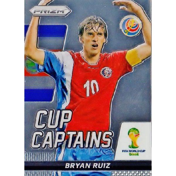2014Panini Prizm ehe` World Cup Soccer CT[g yCup Captainsz 3 Bryan Ruiz uCAECX (RX^J)