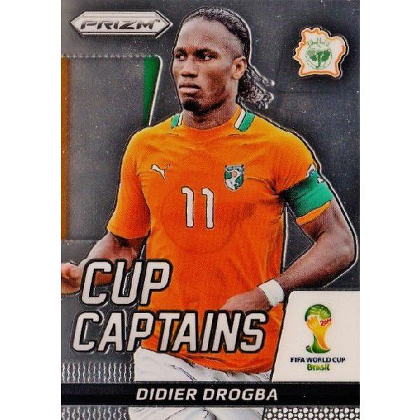 2014Panini Prizm ehe` World Cup Soccer CT[g yCup Captainsz 7 Didier Drogba fBfBGEhOo (R[gW{A[)