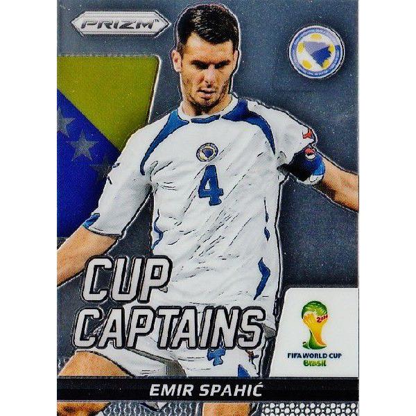 2014Panini Prizm ehe` World Cup Soccer CT[g yCup Captainsz 9 Emir Spahic G~EXpqb` ({XjAEwcFSri)
