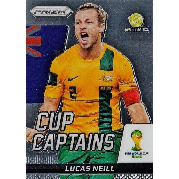 2014Panini Prizm ehe` World Cup Soccer CT[g yCup Captainsz 19 Lucas Neill [JXEj[ (I[XgA)