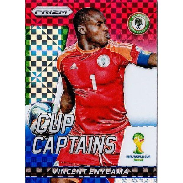2014Panini Prizm ehe` World Cup Soccer yCup Captains/Power Plaid Prizmsz 29 Vincent Enyeama@rZgEGjA} (iCWFA)