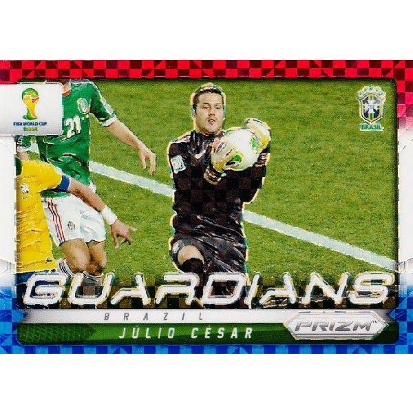 2014Panini Prizm ehe` World Cup Soccer yGuardians/Power Plaid Prizmsz 5 Julio Cesarr WIEZU[ (uW)