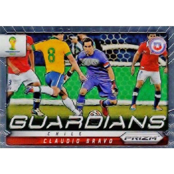 2014Panini Prizm ehe` World Cup Soccer CT[g yGuardiansz 7 Claudio Bravo NEfBIEu{ (`)