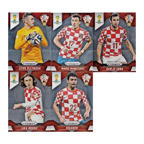 2014Panini Prizm �e�h�e�` World Cup Soccer �y�`�[���ʃ��M�����[�R���v���[�g�Z�b�g�z TC21 �N���A�`�A �S5��