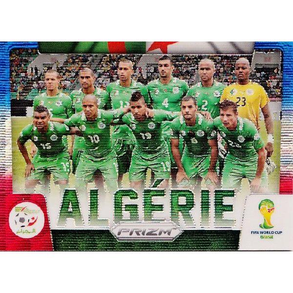 2014Panini Prizm ehe` World Cup Soccer yTeam Photos/Wave Prizmsz 1 Algeria AWFA