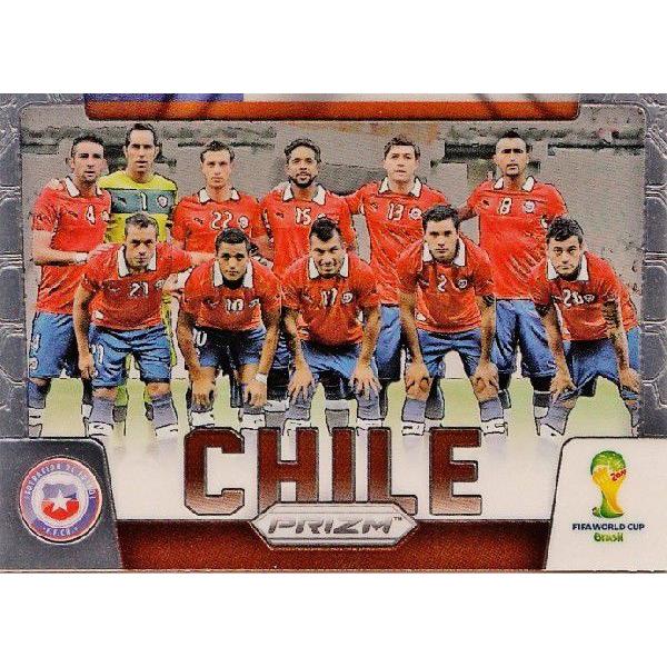 2014Panini Prizm ehe` World Cup Soccer CT[g yTeam Photosz 8 Chile `